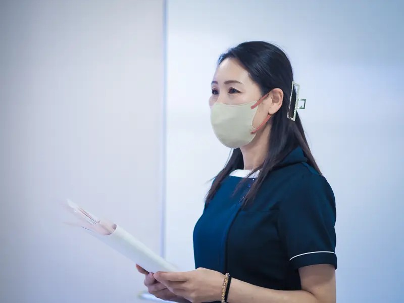 講師が登壇している場面